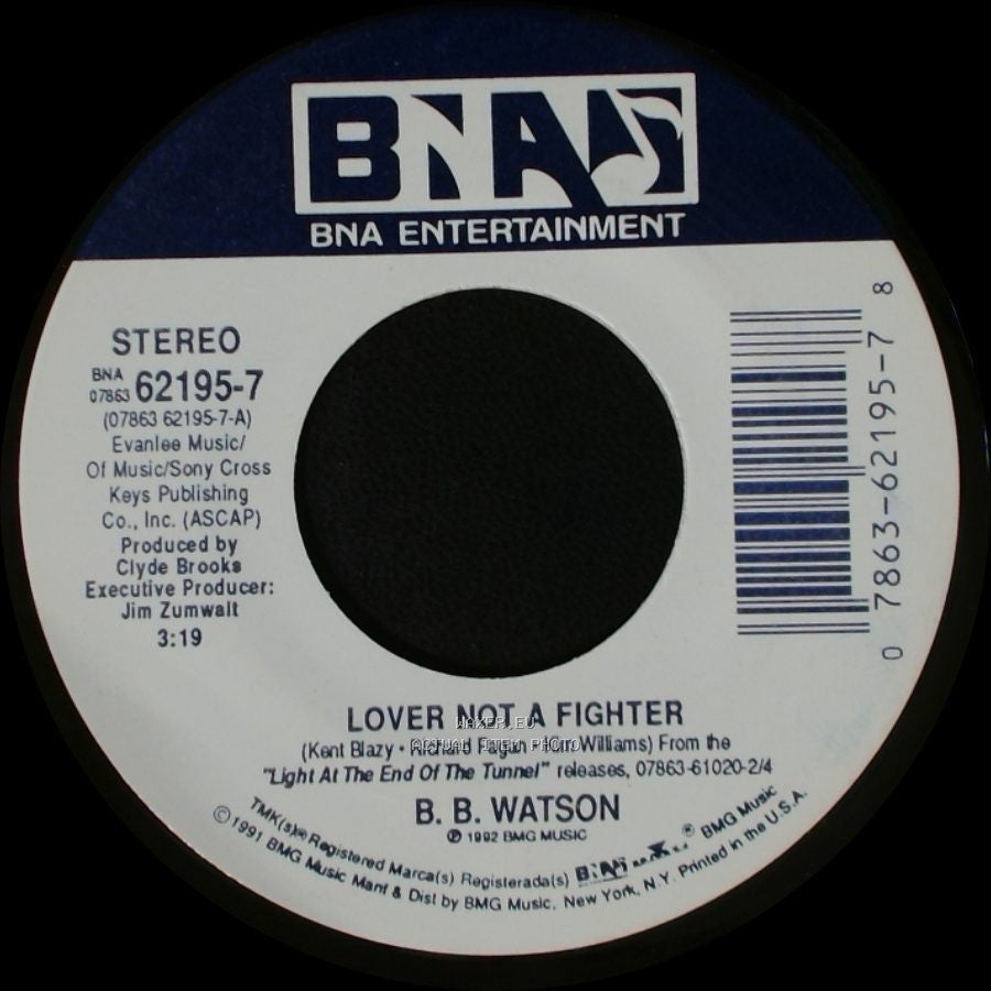 B. B. Watson - Bottle Of Whiskey / Lover Not A Fighter side B