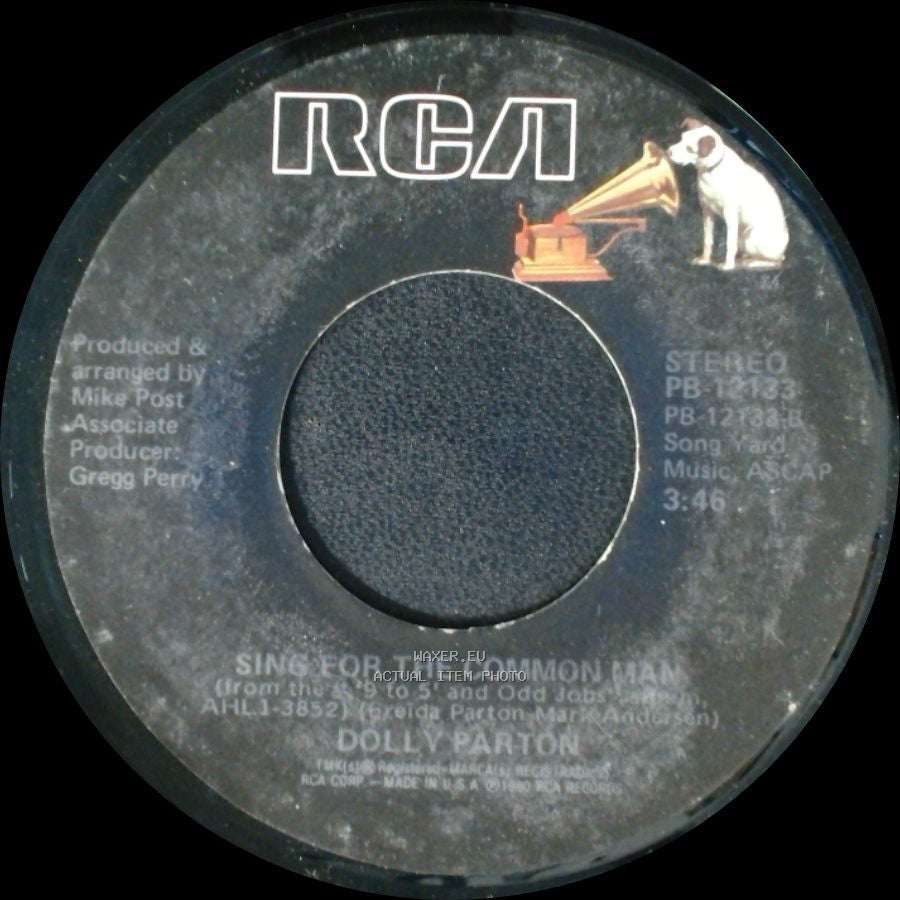 Dolly Parton - 9 To 5 / Sing For The Common Man side B