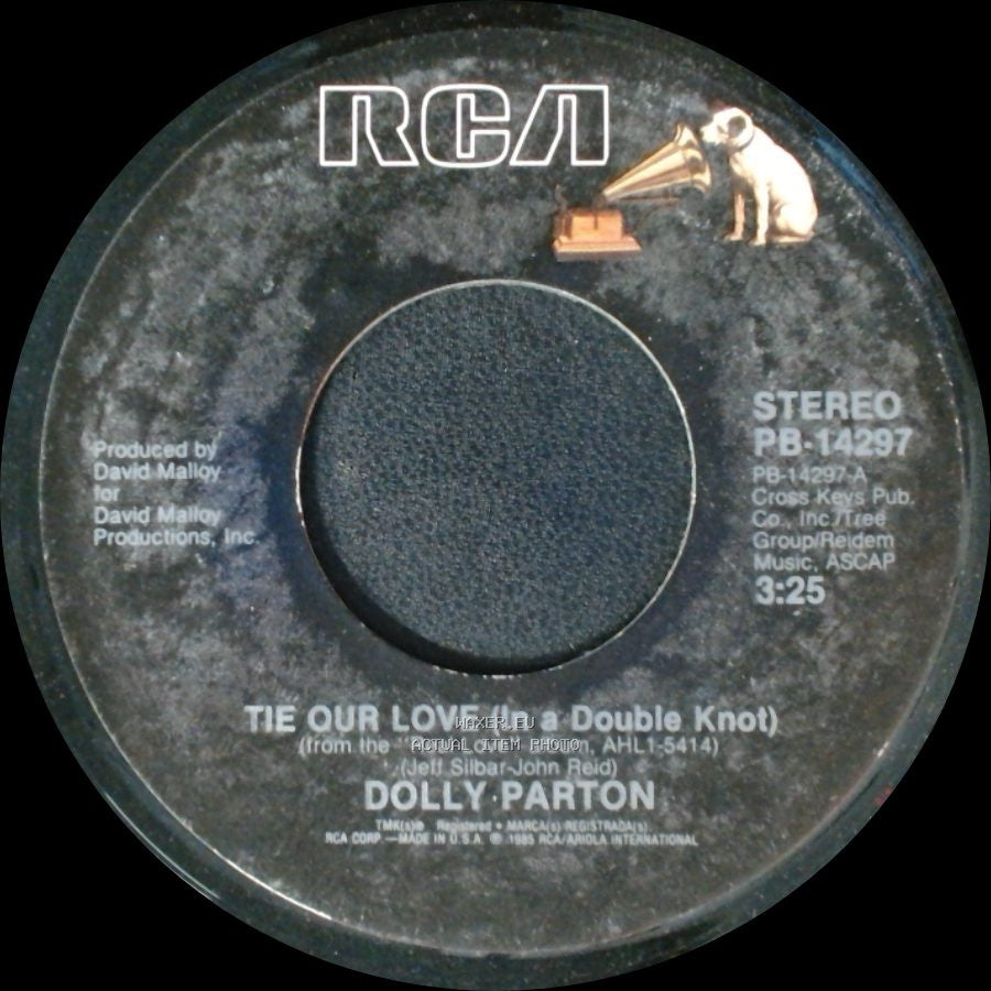 Dolly Parton - Tie Our Love (In A Double Knot) / I Hope You're Never Happy side A