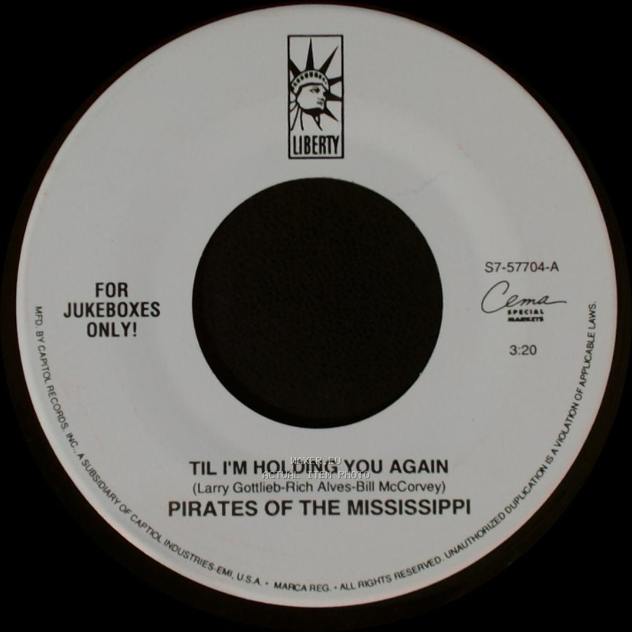 Pirates Of The Mississippi - Til I'm Holding You Again / Feed Jake side B