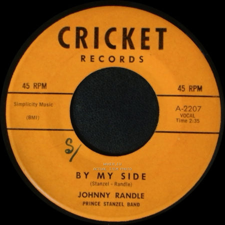 Johnny Randle Prince Stanzel Band / Johnny Randle - Put Me In The Alley / By My Side side B