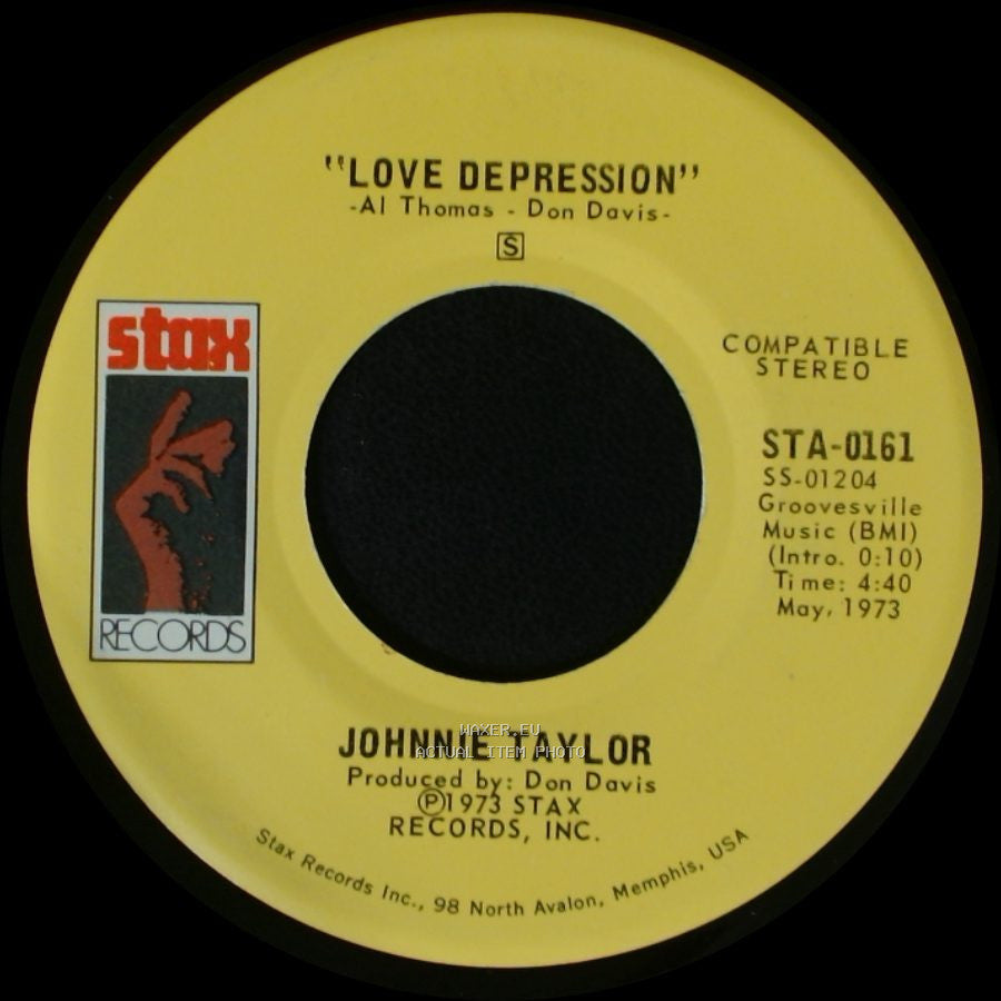 Johnnie Taylor - I Believe In You (You Believe In Me) / Love Depression side B
