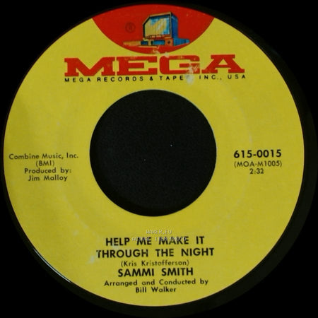 Sammi Smith - When Michael Calls / Help Me Make It Through The Night side B