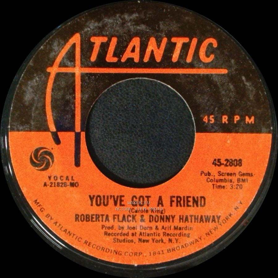 Roberta Flack & Donny Hathaway - You've Got A Friend / You've Got A Friend side A