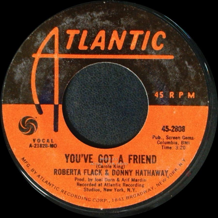 Roberta Flack & Donny Hathaway - You've Got A Friend / You've Got A Friend side B