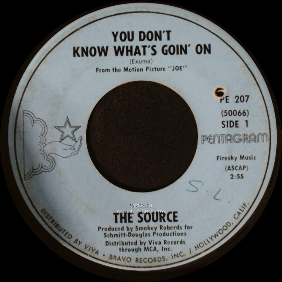 The Source - You Don't Know What's Goin' On / Hummingbird side A