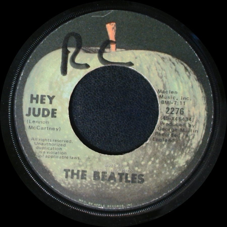The Beatles - Hey Jude / Revolution side A