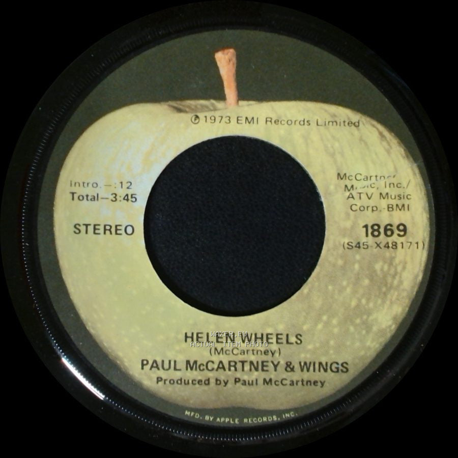 Paul Mccartney & Wings - Helen Wheels / Country Dreamer side A