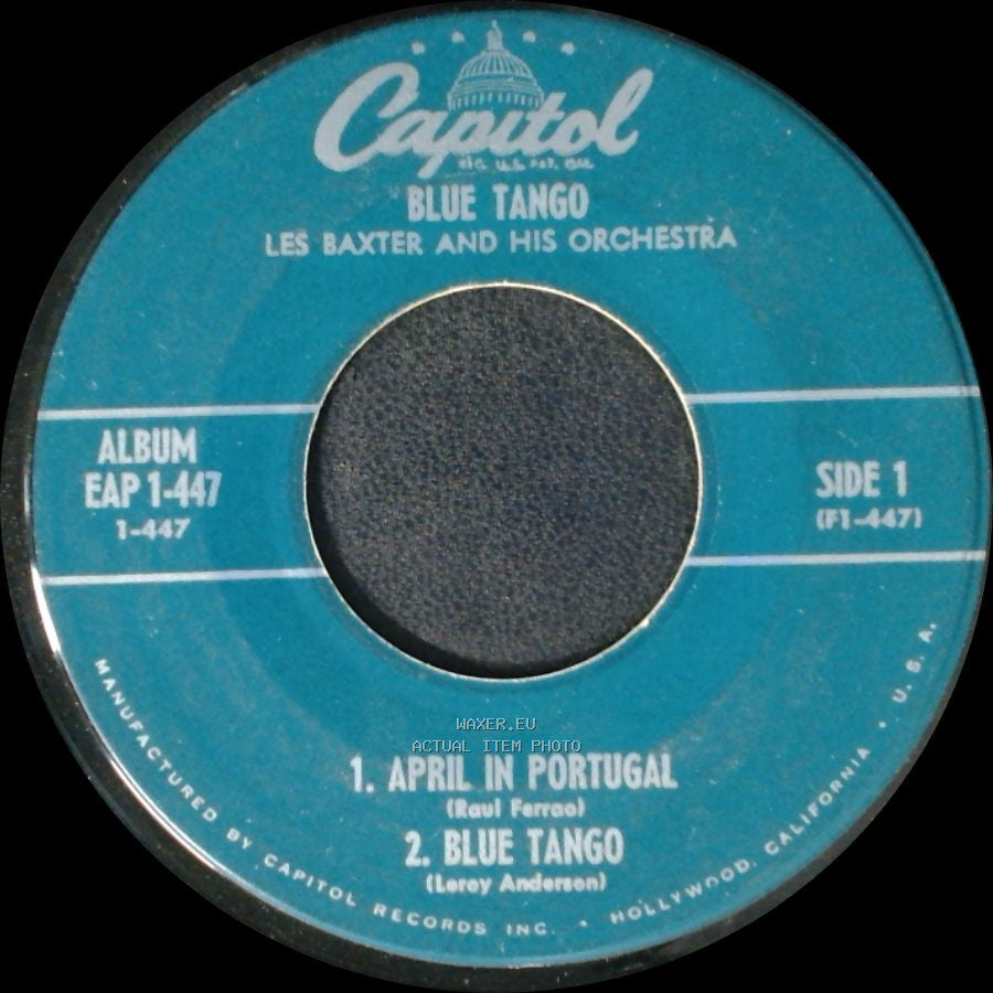 Les Baxter And His Orchestra - Blue Tango / Blue Tango side A