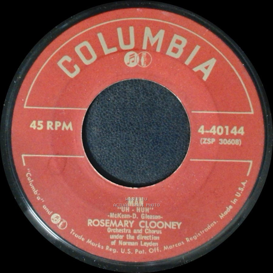 Jose Ferrer / Rosemary Clooney - Woman "Uh-Huh" / Man "Uh-Huh" side B