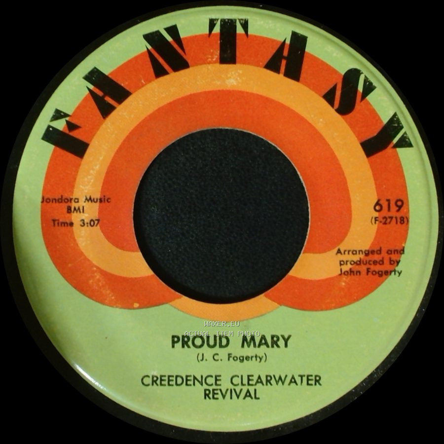 Creedence Clearwater Revival - Proud Mary / Born On The Bayou side A