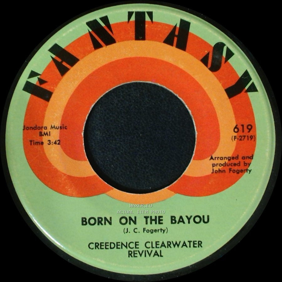 Creedence Clearwater Revival - Proud Mary / Born On The Bayou side B