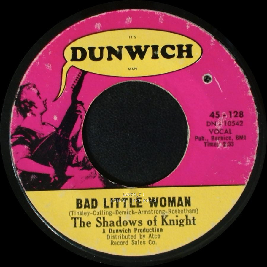 The Shadows Of Knight - Gospel Zone / Bad Little Woman side B