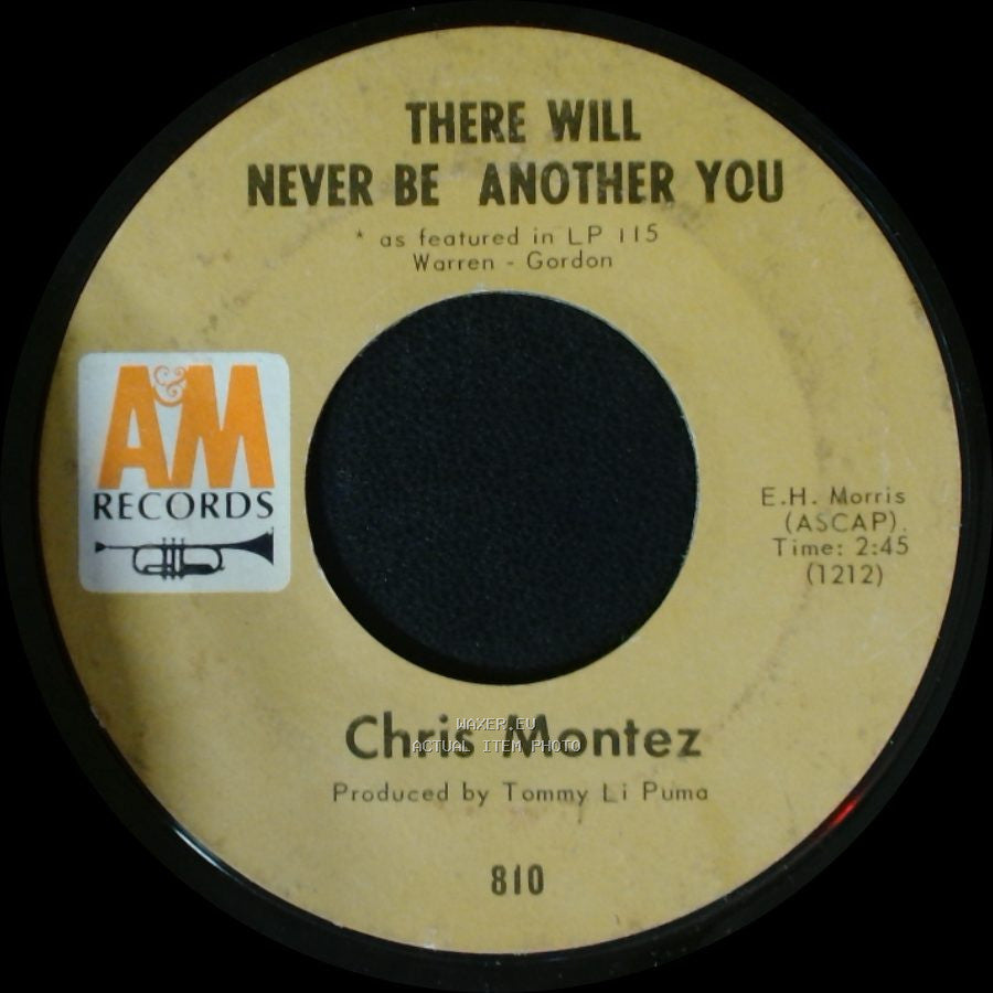 Chris Montez - There Will Never Be Another You / You Can Hurt The One You Love side A