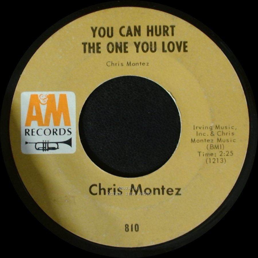 Chris Montez - There Will Never Be Another You / You Can Hurt The One You Love side B