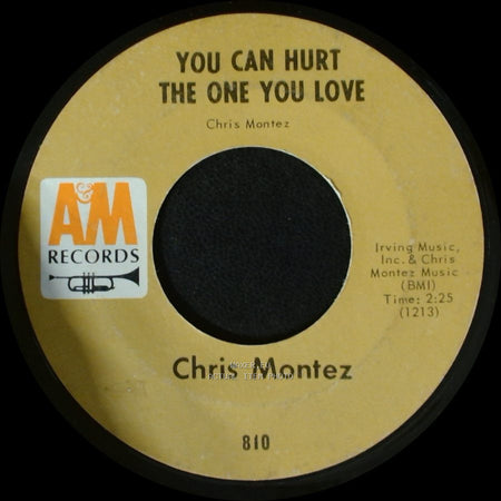 Chris Montez - There Will Never Be Another You / You Can Hurt The One You Love side B