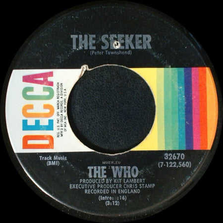 The Who - The Seeker / Here For More side A