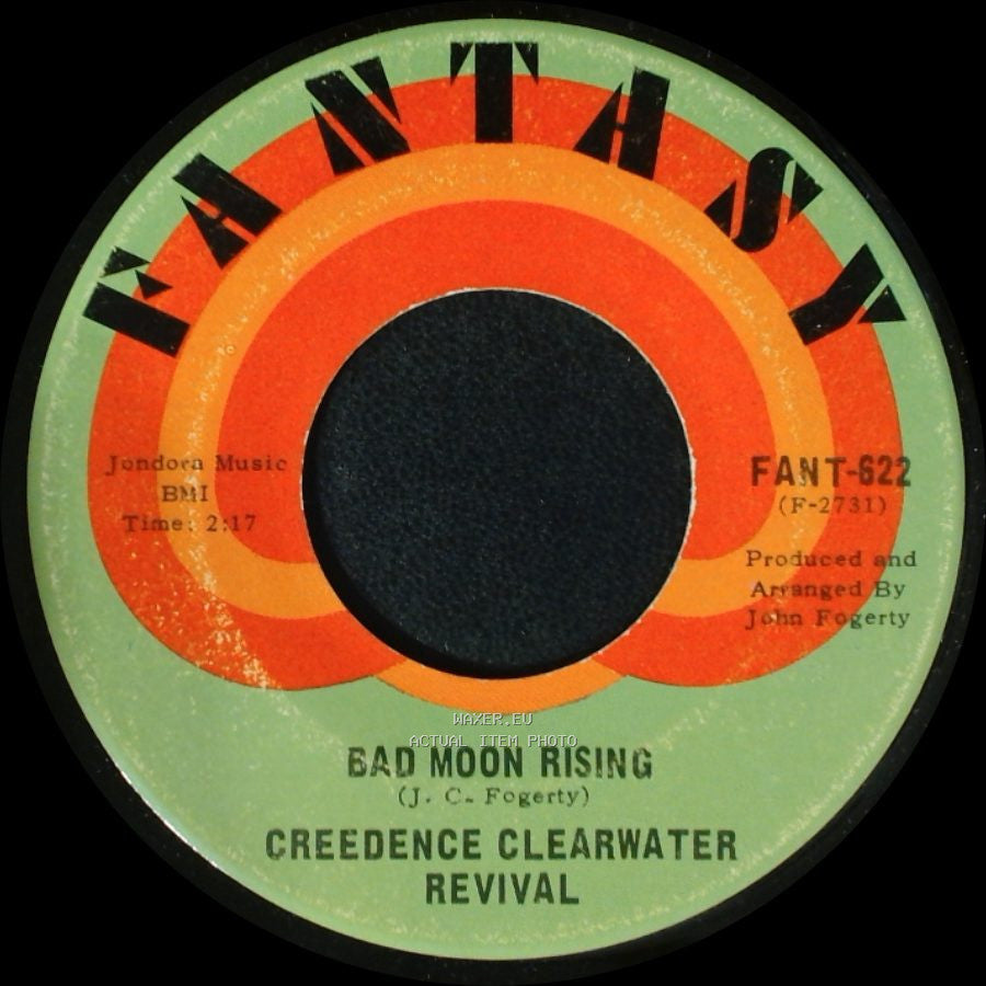 Creedence Clearwater Revival - Bad Moon Rising / Lodi side A
