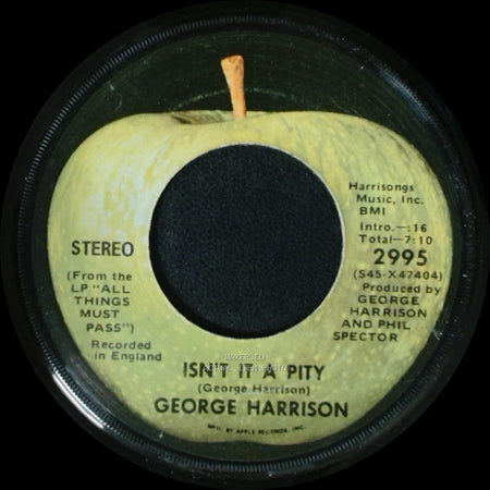 George Harrison - My Sweet Lord / Isn't It A Pity side B