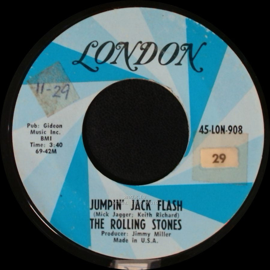 The Rolling Stones - Jumpin' Jack Flash / Child Of The Moon side A