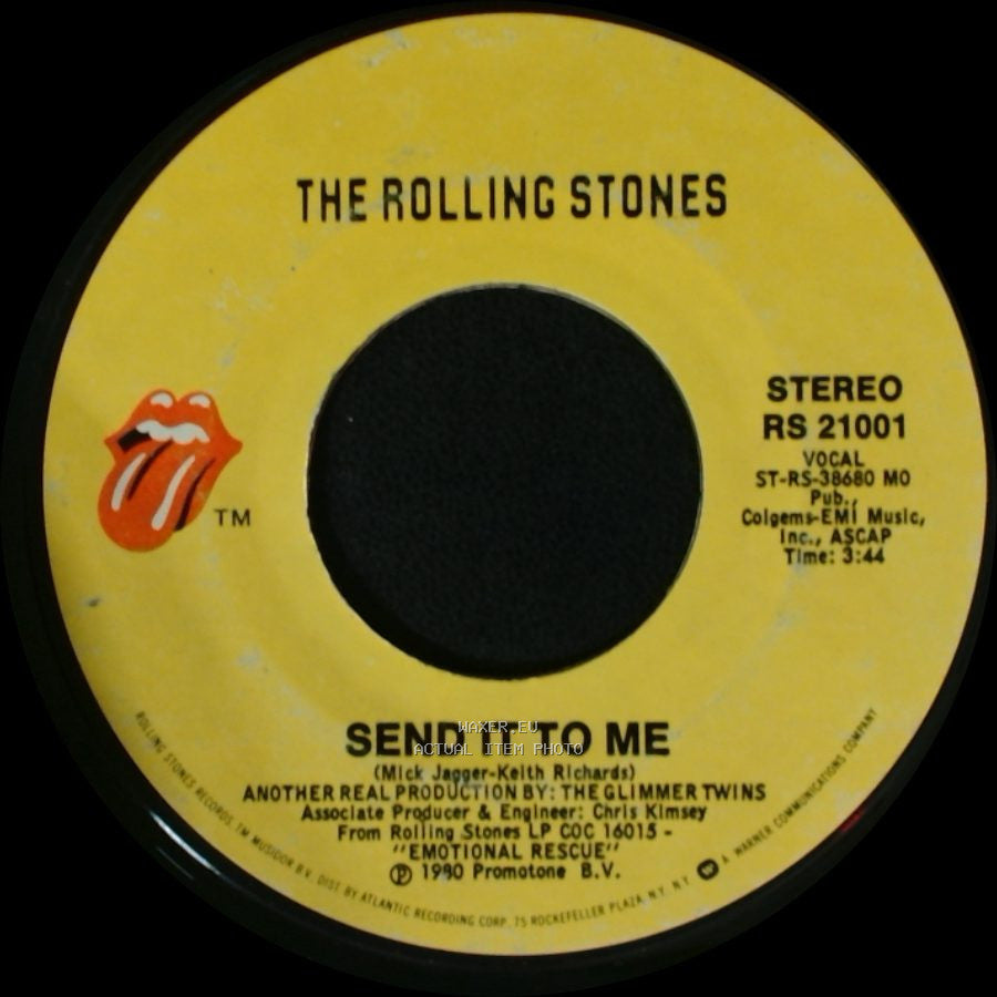 The Rolling Stones - Send It To Me / She's So Cold side A