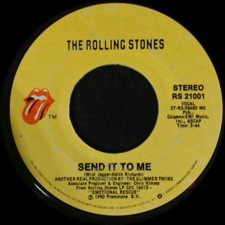 The Rolling Stones - Send It To Me / She's So Cold side A