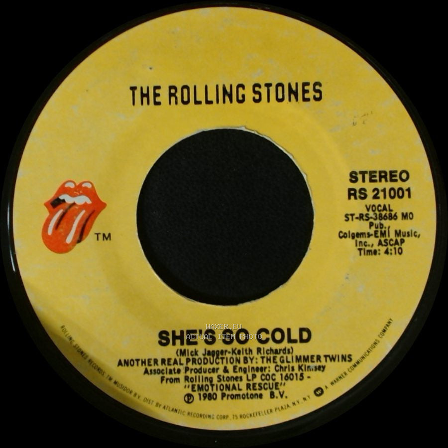 The Rolling Stones - Send It To Me / She's So Cold side B