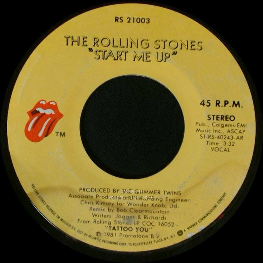 The Rolling Stones - No Use In Crying / Stay Me Up side A