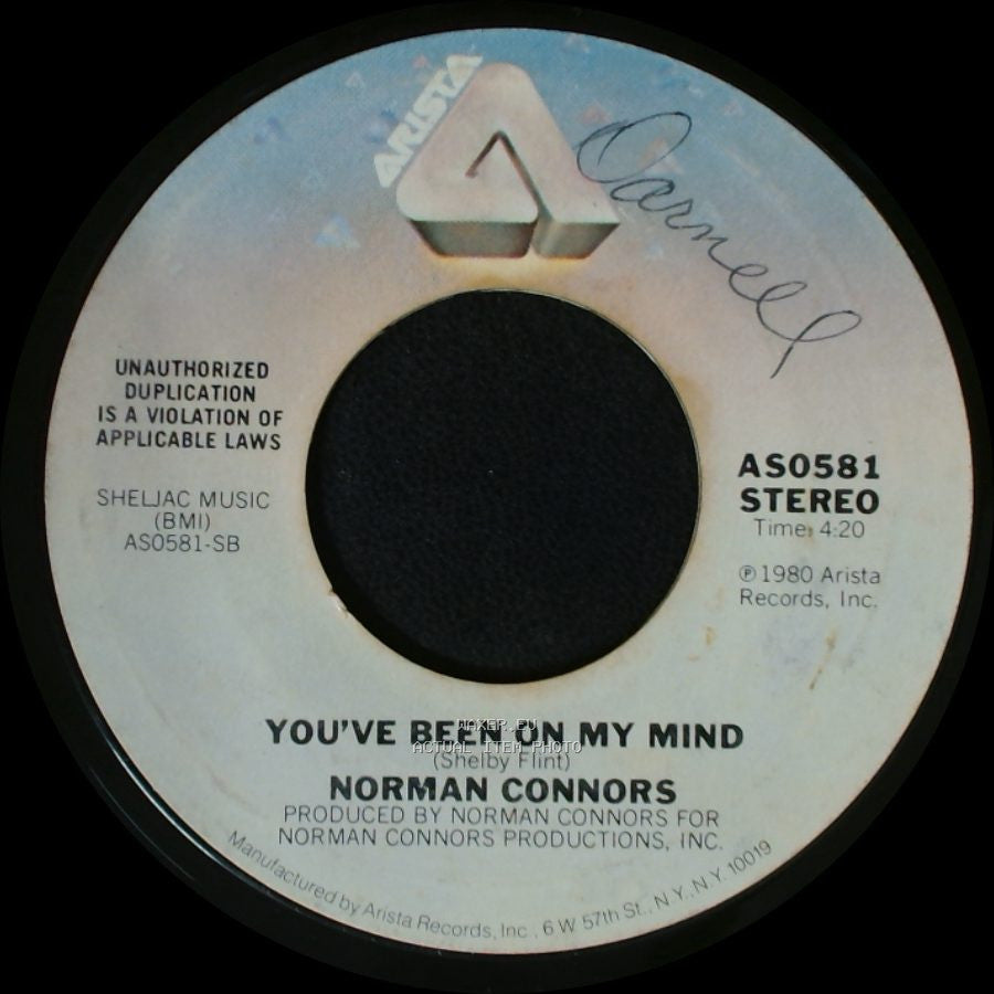 Norman Connors - Melancholy Fire / You've Been On My Mind side B