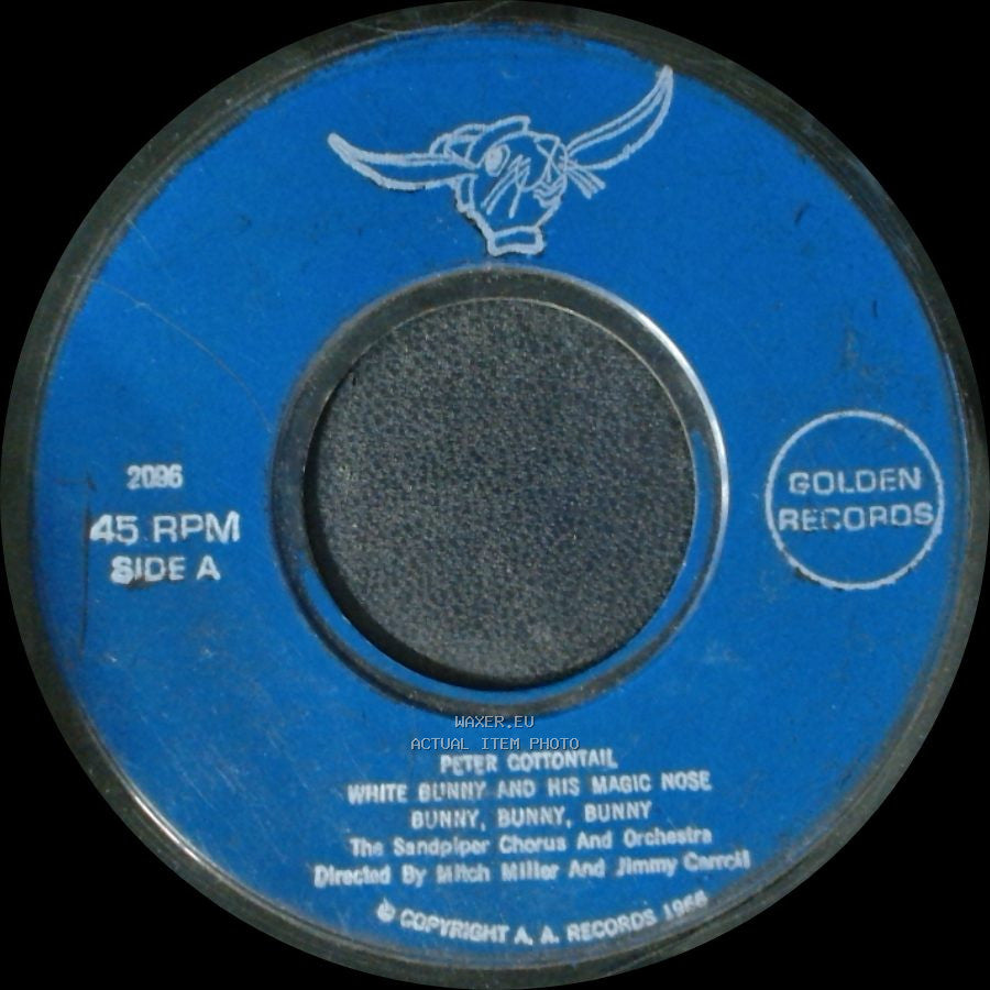 Peter Cottontail White Bunny And His Magic Nose - Bunny, Bunny, Bunny / Unknown Title B side A