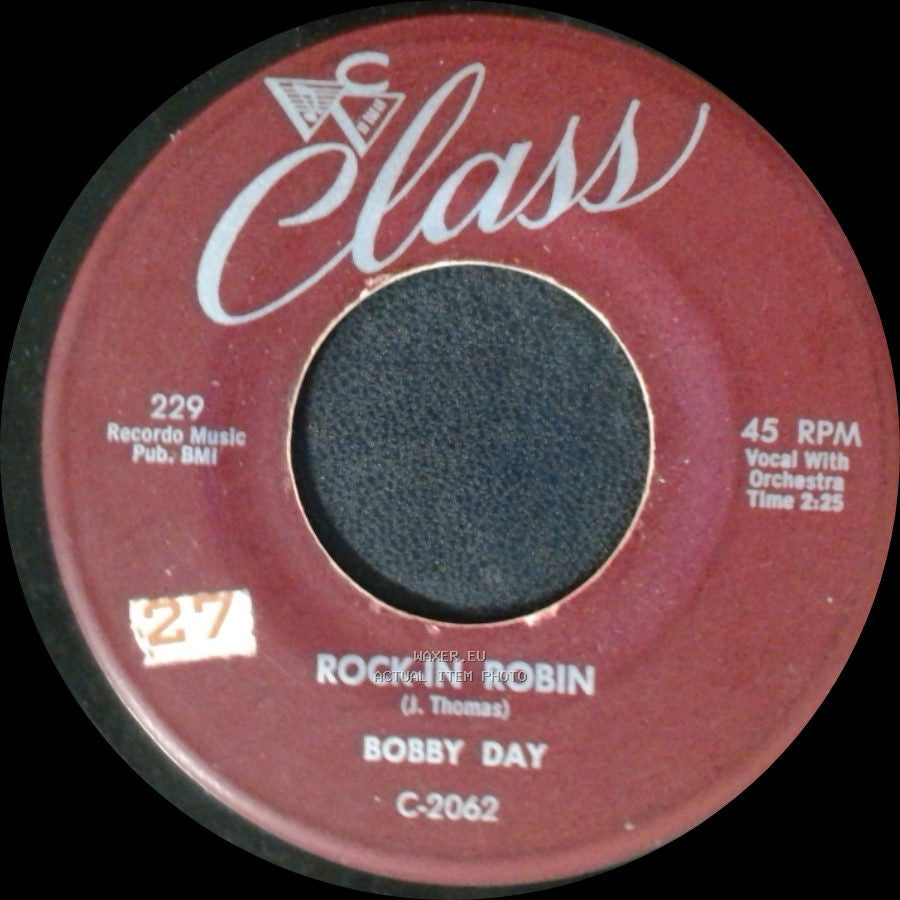 Bobby Day - Rock-In Robin / Over And Over side A