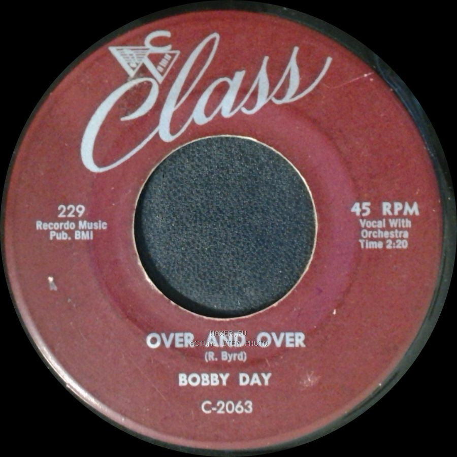 Bobby Day - Rock-In Robin / Over And Over side B