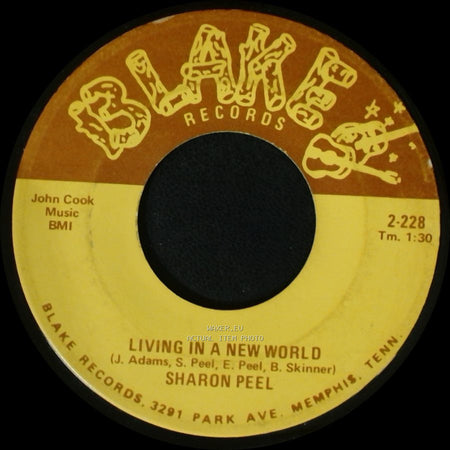 Sharon Peel - Living In A New World / When I Wear My Bikini side A
