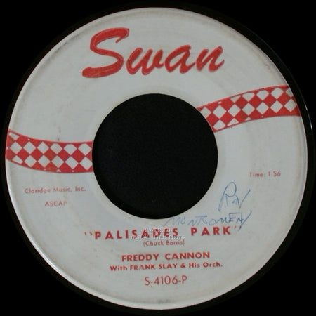 Freddy Cannon - "June, July, And August" / Palisades Park side B