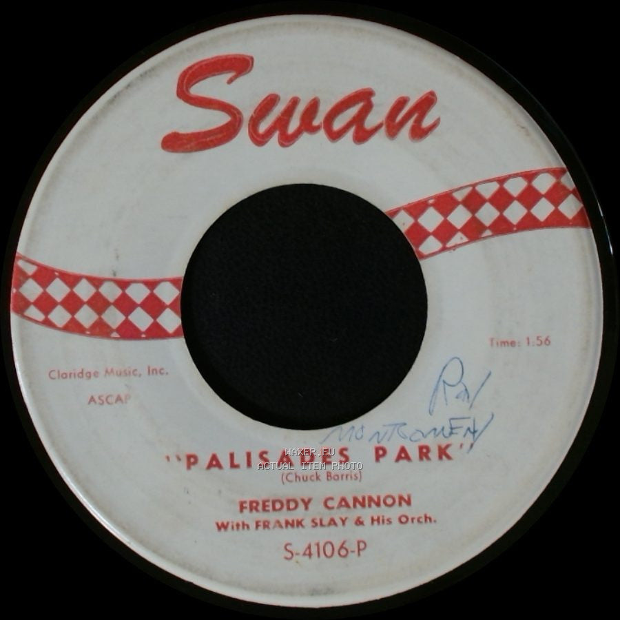 Freddy Cannon - "June, July, And August" / Palisades Park side B
