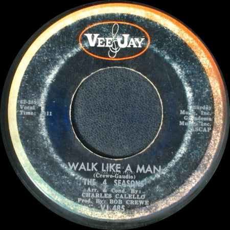 The 4 Seasons - Lucky Ladybug / Walk Like A Man side B