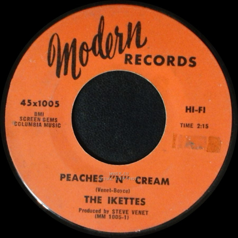 The Ikettes - Peaches "N" Cream / The Biggest Players side A