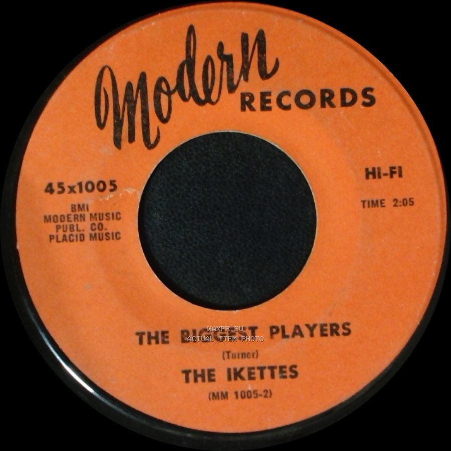The Ikettes - Peaches "N" Cream / The Biggest Players side B