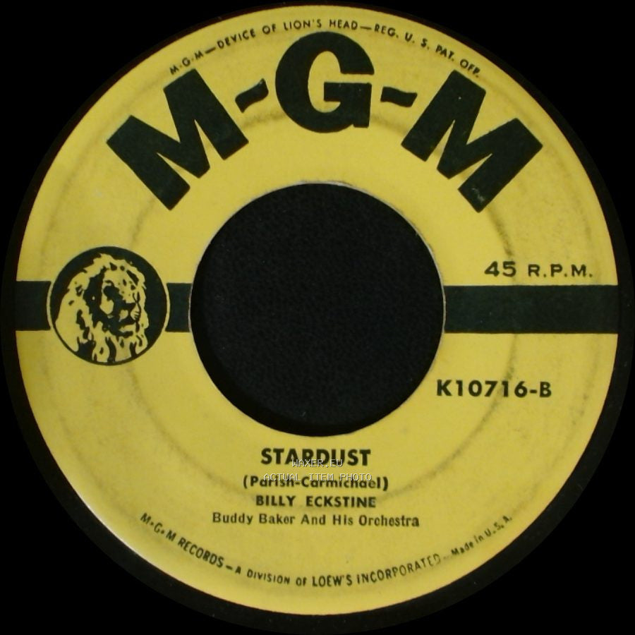 Billy Eckstine - Stardust / I Wanna Be Loved side A