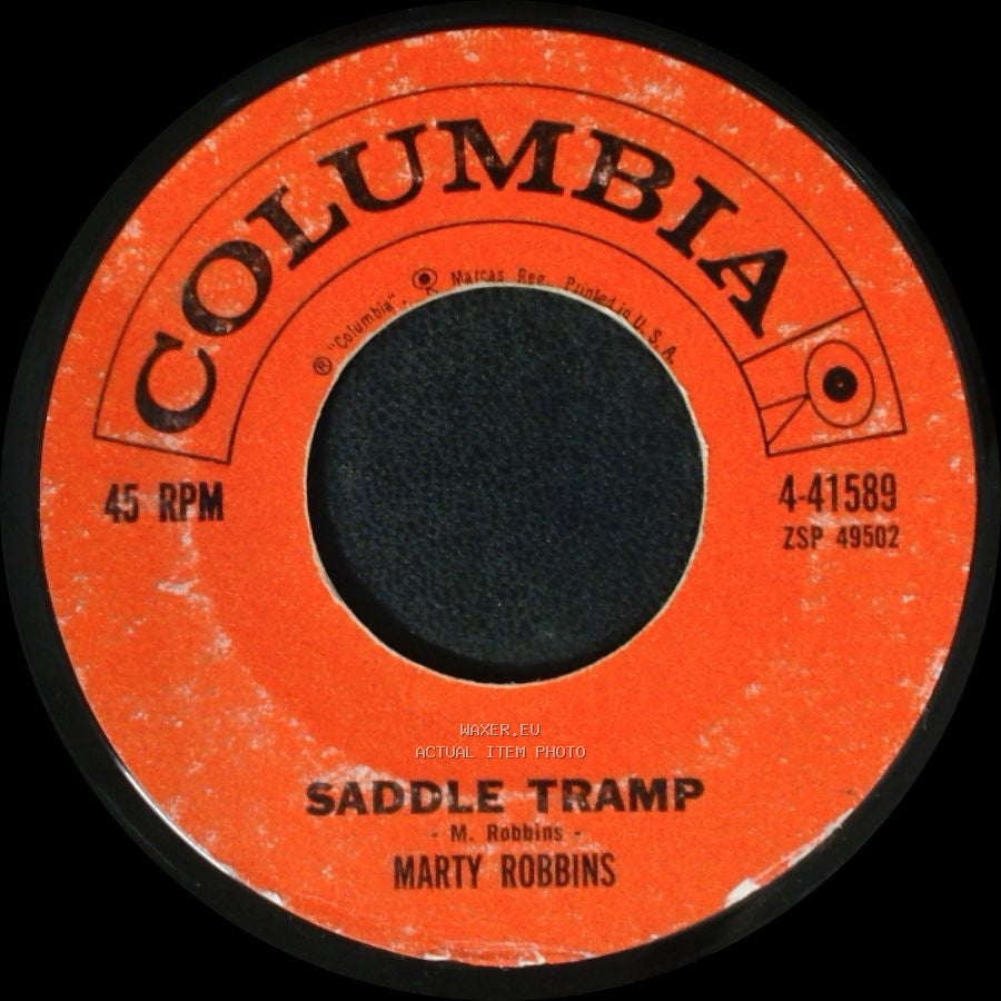 Marty Robbins - Big Iron / Saddle Tramp side B