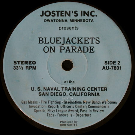 Bluejackets On Parade / Blue Jackets - Unknown Title A / On Parade side B