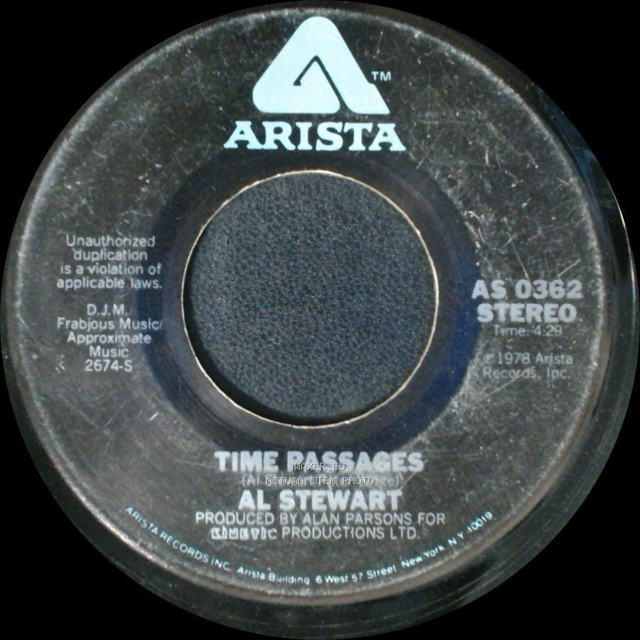 Al Stewart - Almost Lucy / Time Passages side B
