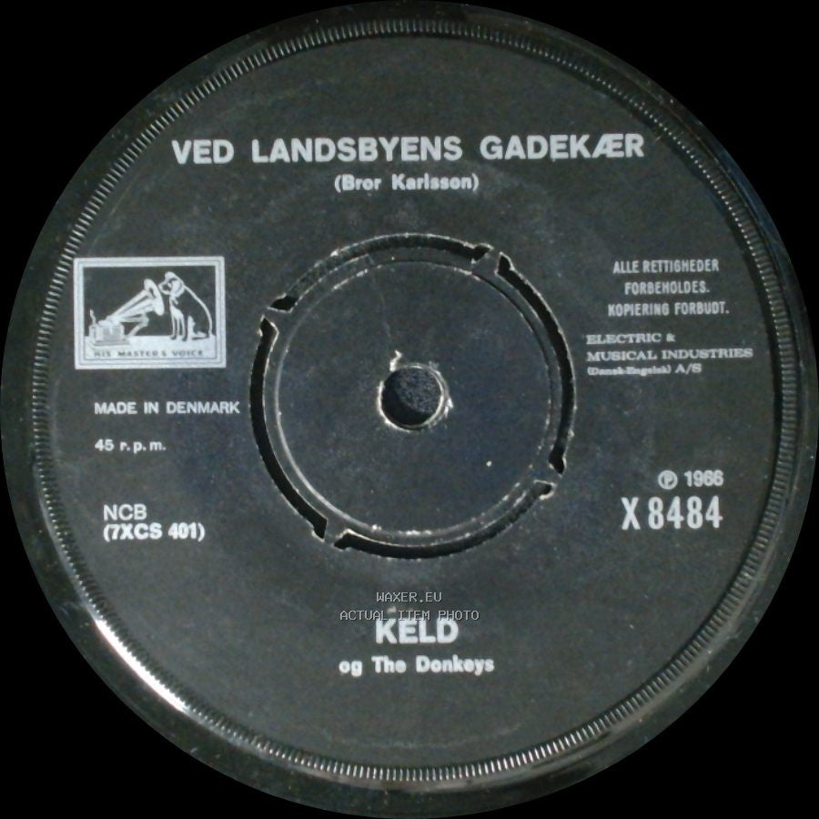 Keld Og The Donkeys - Spring Ud! (Get That Feeling) / Ved Landsbyens Gadekær (Bror Karlsson) side B
