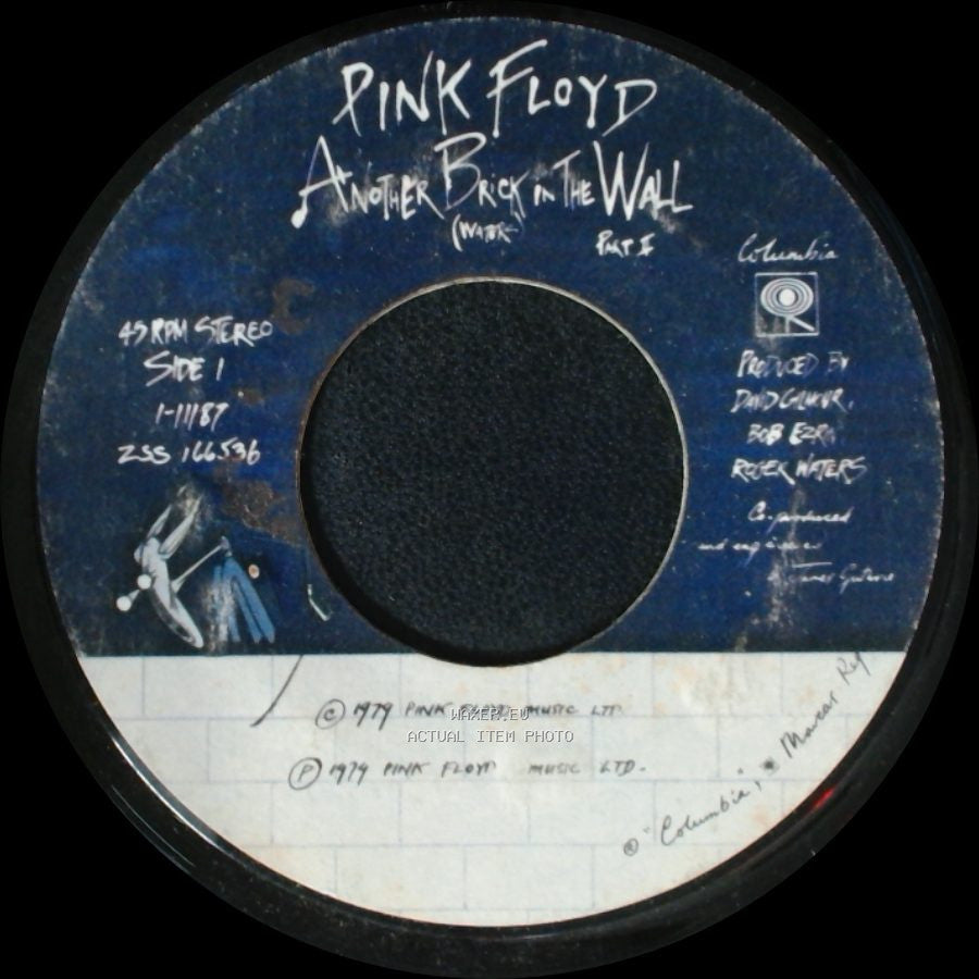 Pink Floyd - Another Brick In The Wall (Water) Part 1 / One Of My Turns side A