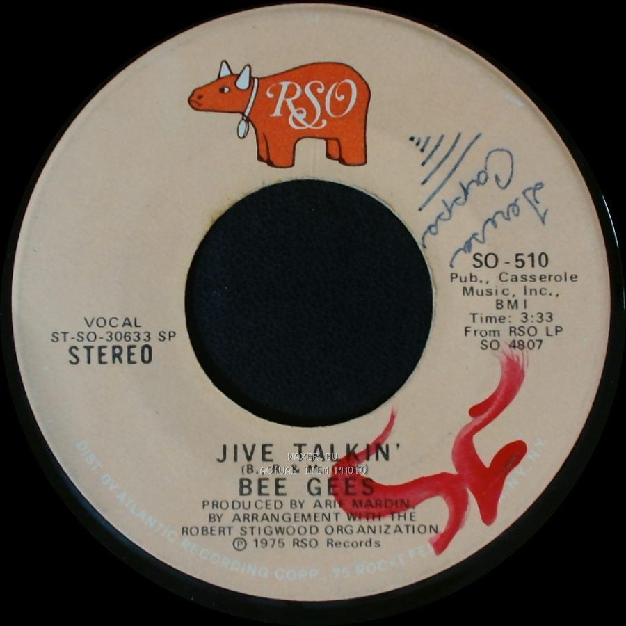 Bee Gees - Jive Talkin' / Wind Of Change side A