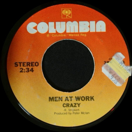 Men At Work - Crazy / Down Under side A