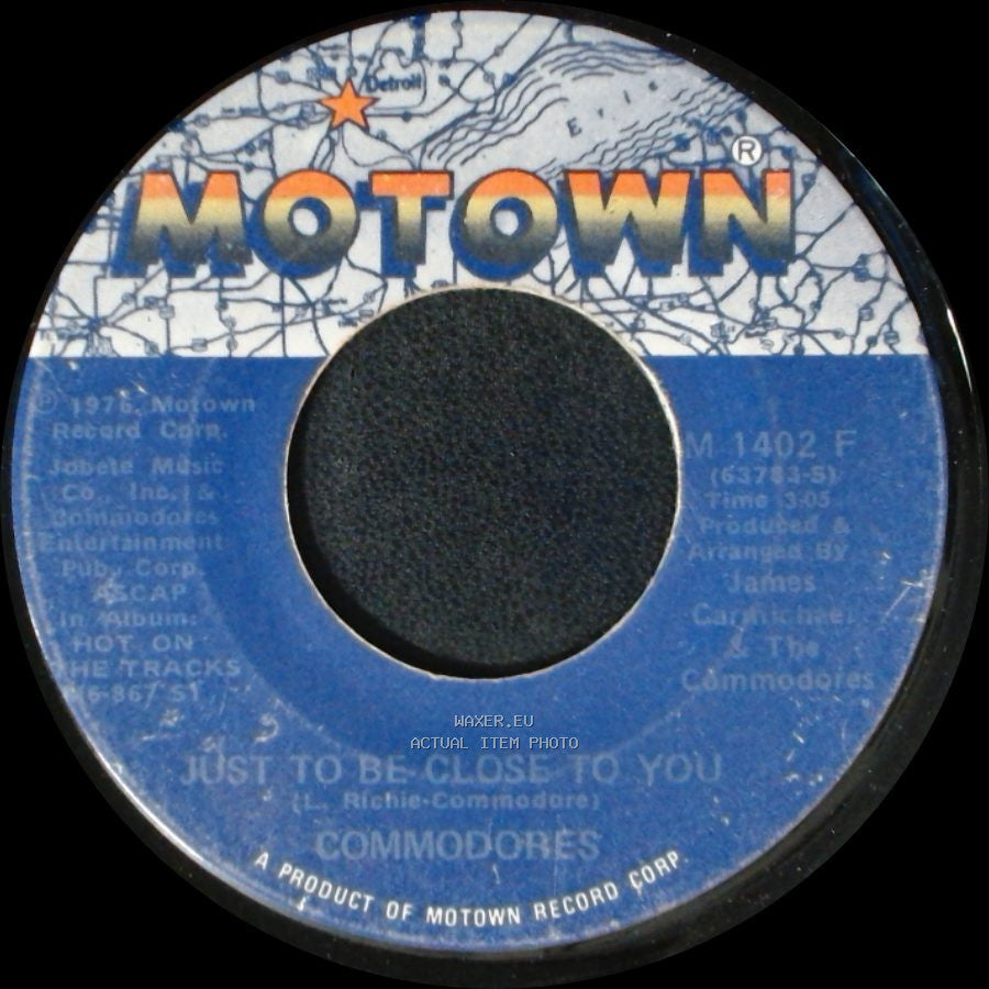 Commodores - Just To Be Close To You / Thumpin' Music side A