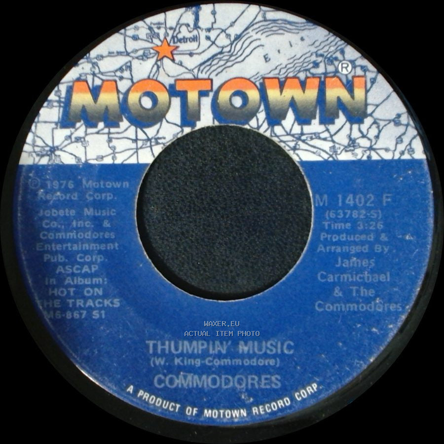 Commodores - Just To Be Close To You / Thumpin' Music side B