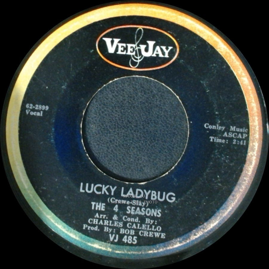 The 4 Seasons - Lucky Ladybug / Walk Like A Man side B
