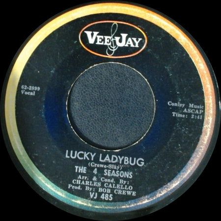 The 4 Seasons - Lucky Ladybug / Walk Like A Man side B